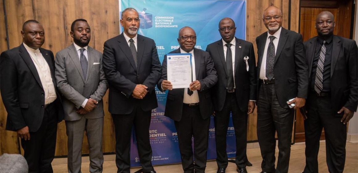 La délégation de Moise Katumbi à la CENI