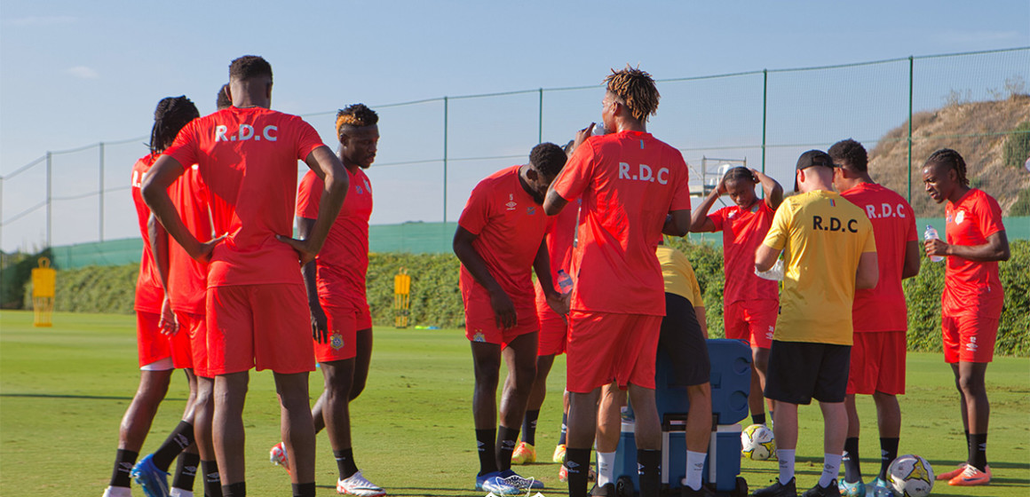Les Léopards à l'entrainement à Murcie en Espagne