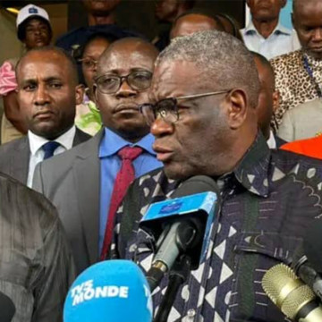 Dépôt de candidature de Denis Mukwege à la CENI