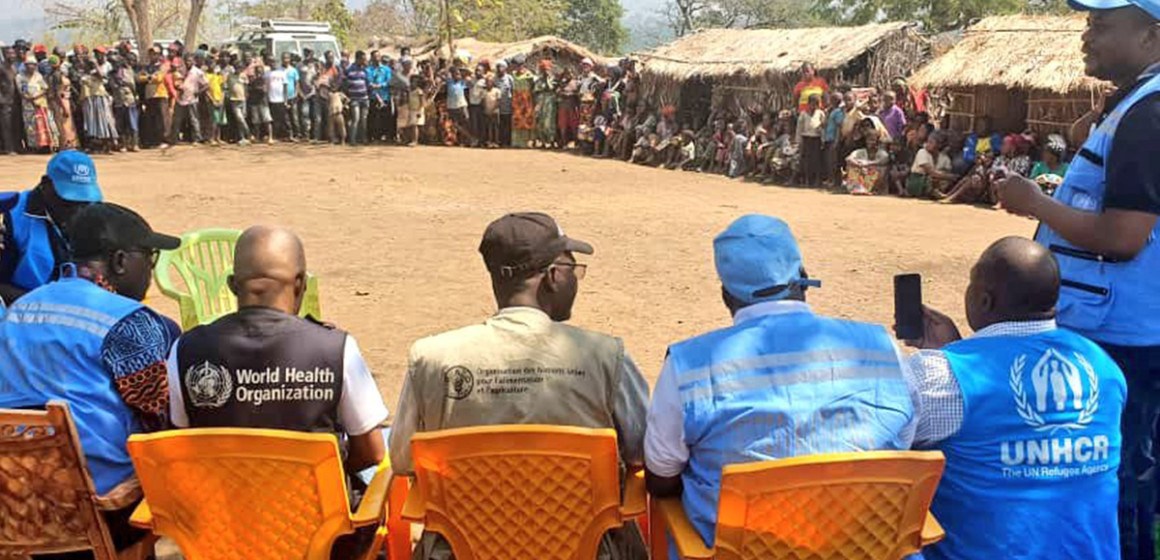 Site de déplacés de Malicha Sud-Kivu