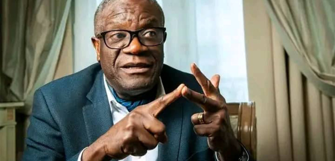 Densi Mukwege, candidat à a présidentielle 2023