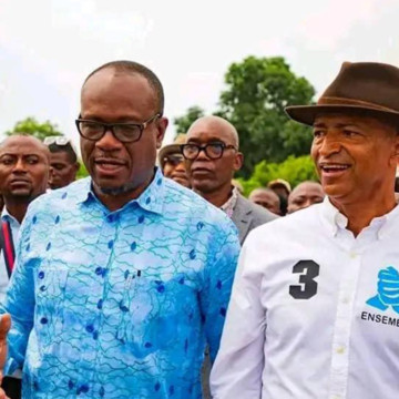 Moise Katumbi et Delly Sesanga