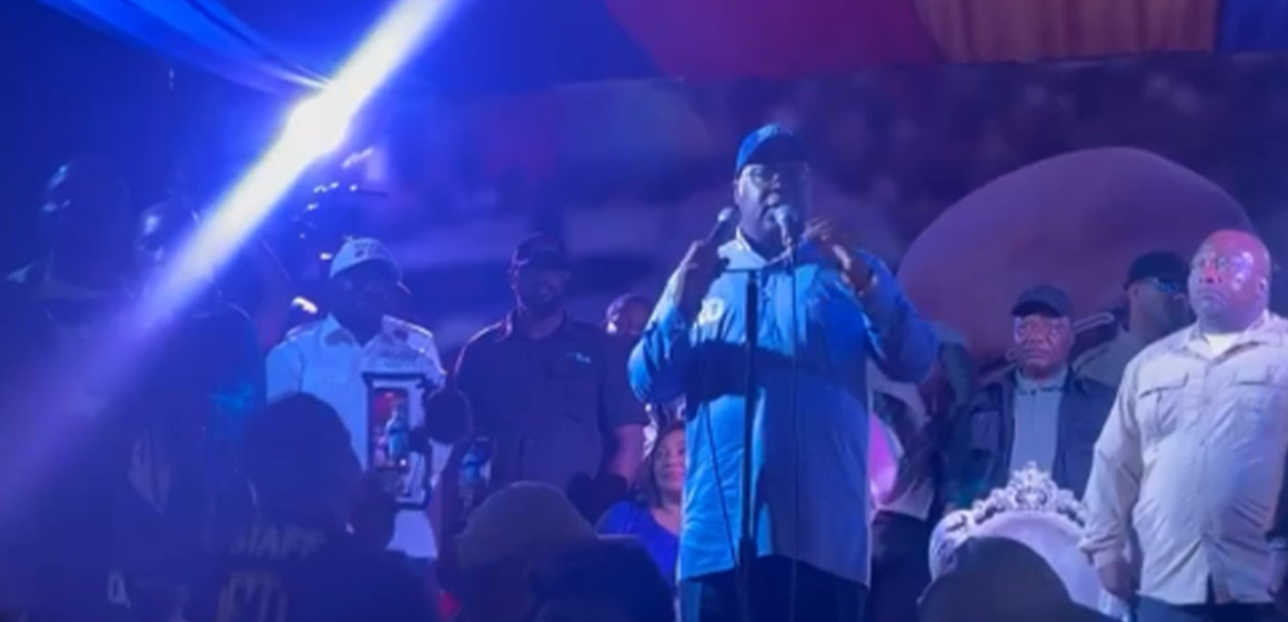 Félix Tshisekedi en campagne à Lubumbashi