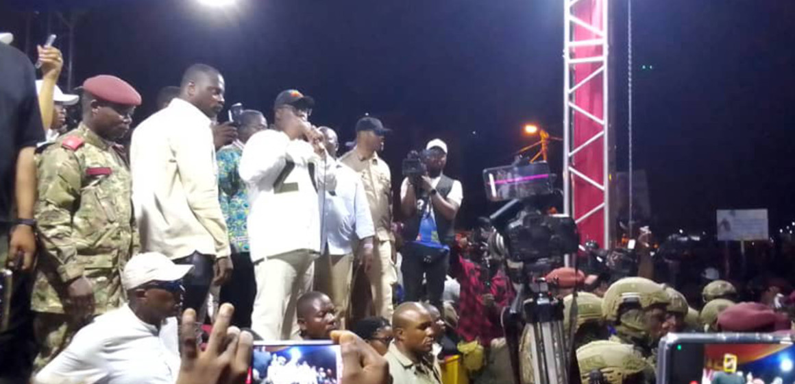 Félix Tshisekedi à Kananga en campagne