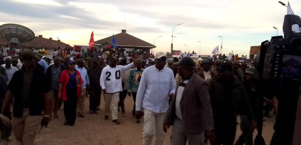 Félix Tshisekedi en campagne au Kasai