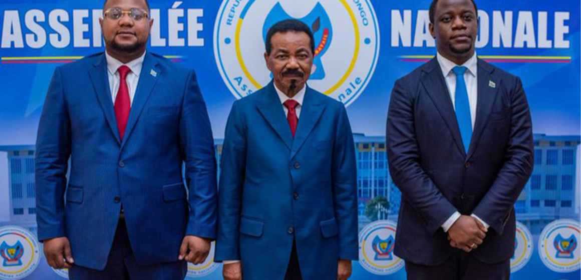 Les membres du bureau provisoire de l'Assemblée nationale