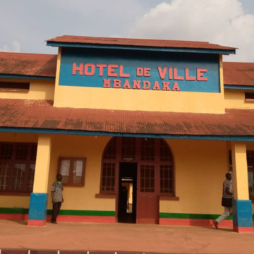 Hôtel de ville de Mbandaka dans la province de l'Equateur