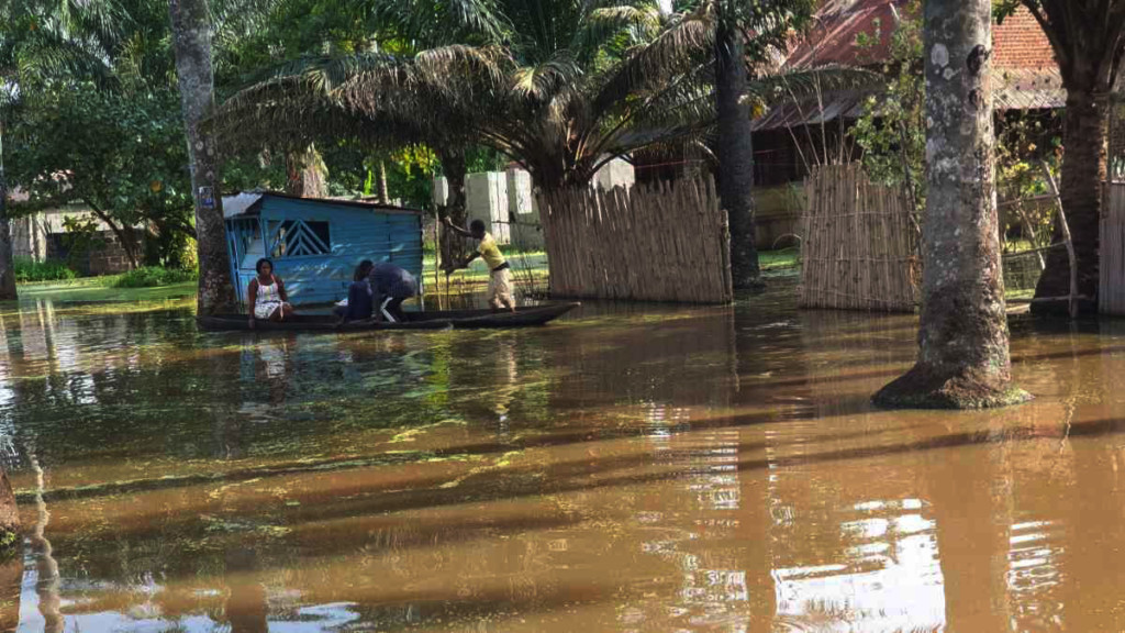 Inondation à Mbandaka, dans la province de l'Equateur