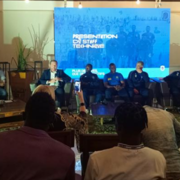 Le staff du FC Les Aigles du Congo