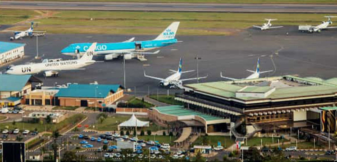 Aéroport international de Kigali au Rwanda
