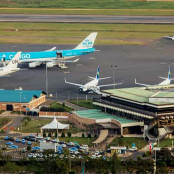Aéroport international de Kigali au Rwanda