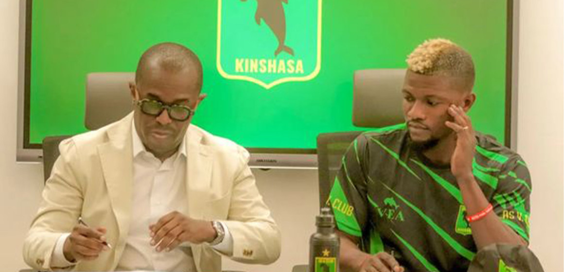 Héritier Luvumbu signe à l'AS V. Club