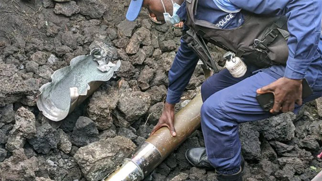 Bombe M23/RDF tombée sur Goma