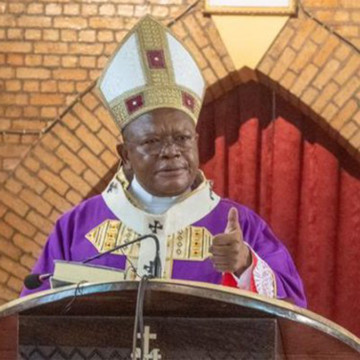Cardinal Fridolin Ambongo, archevêque de Kinshasa