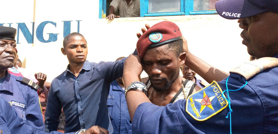 Un policier criminel arrêté à Mbanza-Ngungu