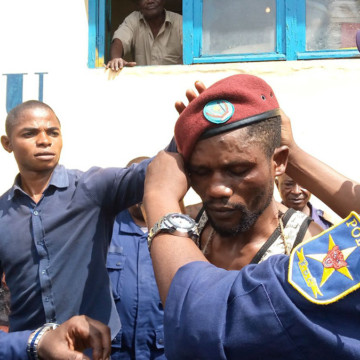 Un policier criminel arrêté à Mbanza-Ngungu