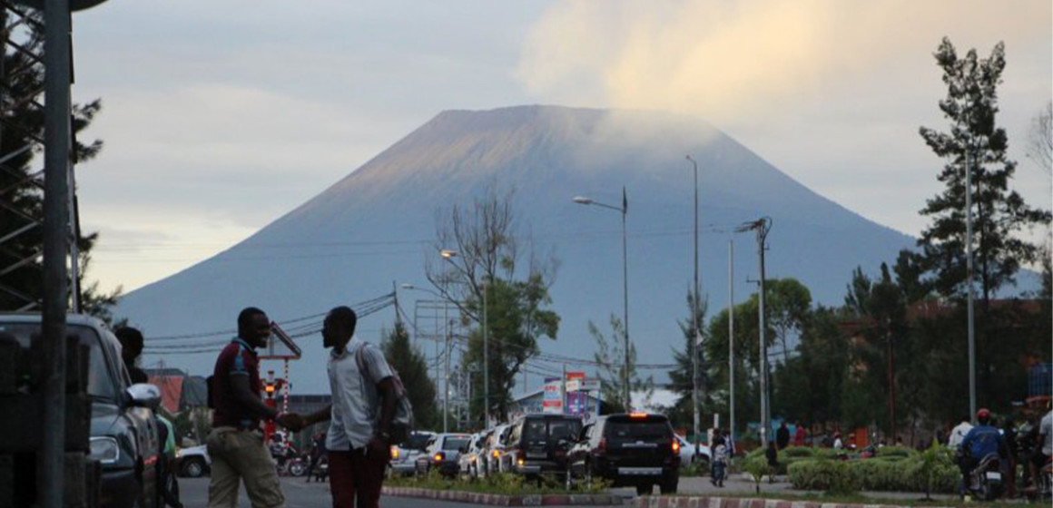 Une vue de Goma chef-lieu du Nord-Kivu en RDC
