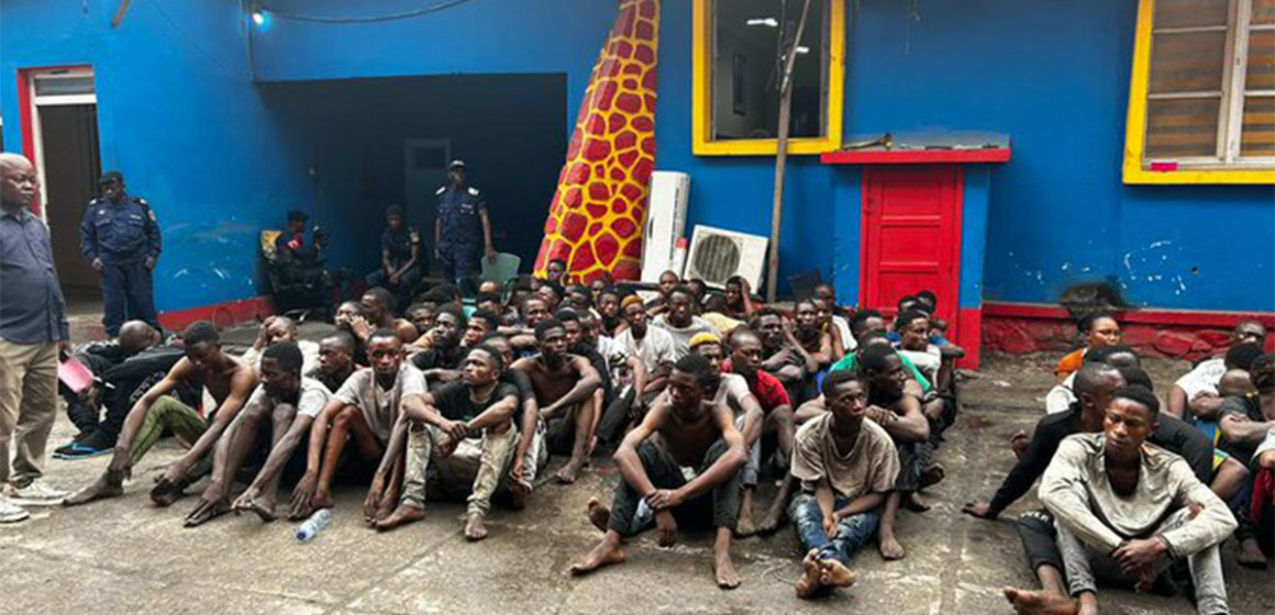 Des Kuluna arrêtés par la PNC à Kinshasa