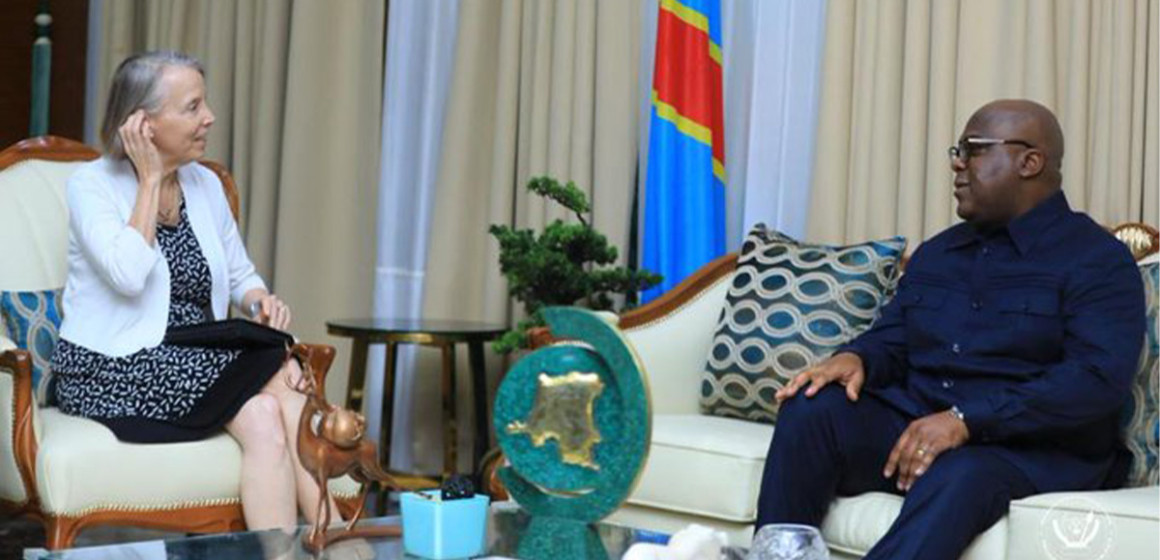 lucy-tamlyn-tshisekedi Lucy Tamlyn ambassadrice des USA en RDC et Félix Tshisekedi