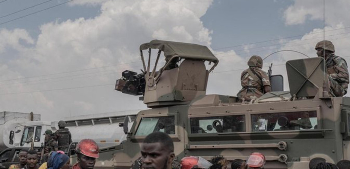 Soldats Sud-africains déployés en RDC