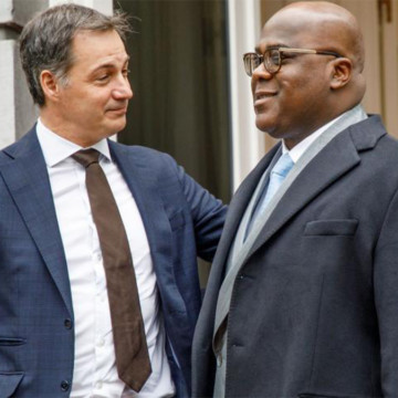 tshisekedi-de-croo Alexander de Croo et Félix Tshisekedi à Bruxelles