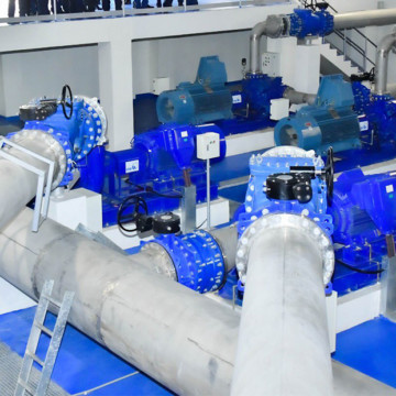 Usine de traitement d'eau Regideso Binza Ozone
