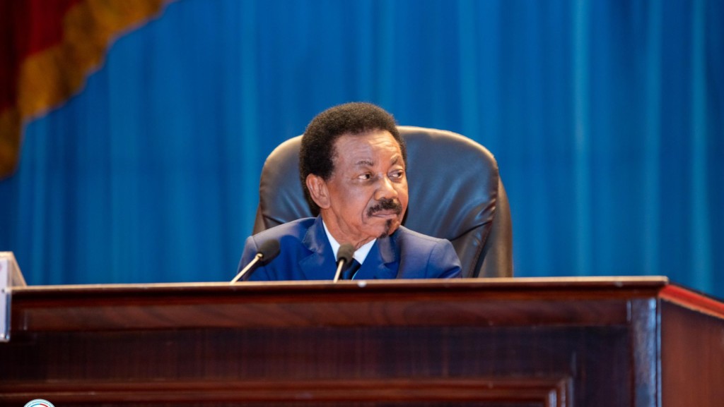 Christophe Mboso président du bureau provisoire de l'Assemblée nationale