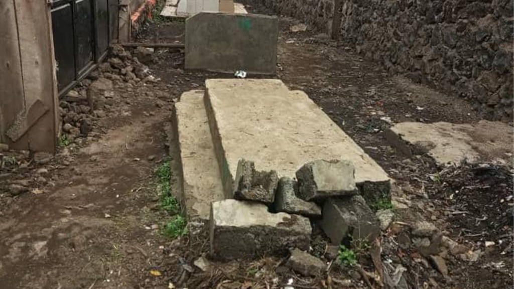 Cimetière de ITIG à Goma