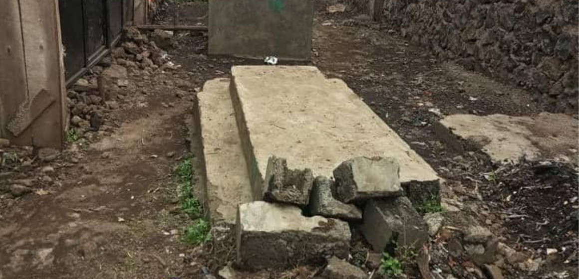 Cimetière de ITIG à Goma