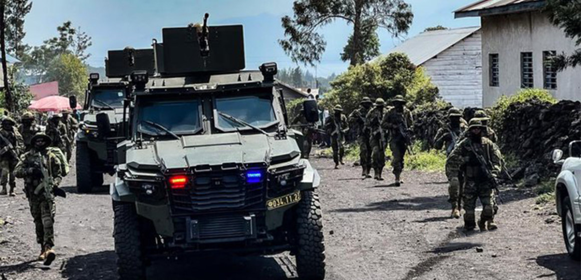 Les FARDC à Sake Nord-Kivu