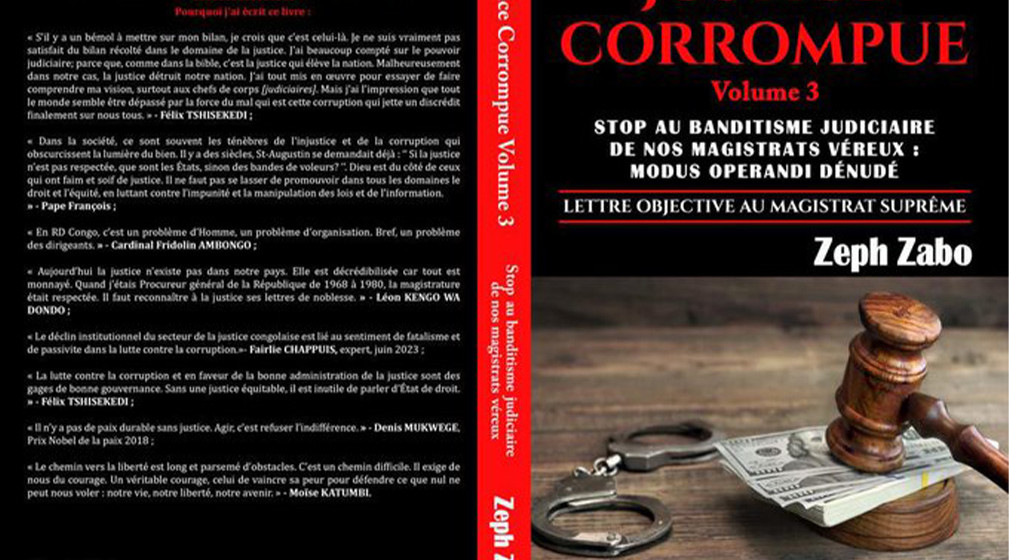 Livre Justice corrompue de Zeph Zabo