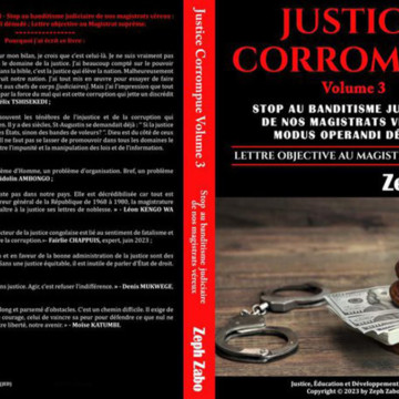 Livre Justice corrompue de Zeph Zabo