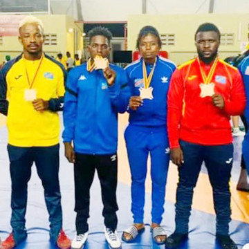 Athlètes congolais médaillés à Accra