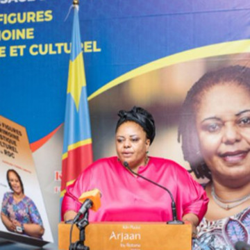 Le livre de catherine Kathungu ministre de la culture