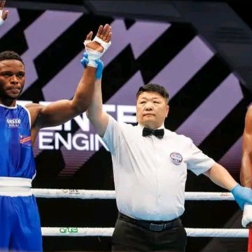 Boxeur congolais médaillé d'or aux Jeux africains d'Accra