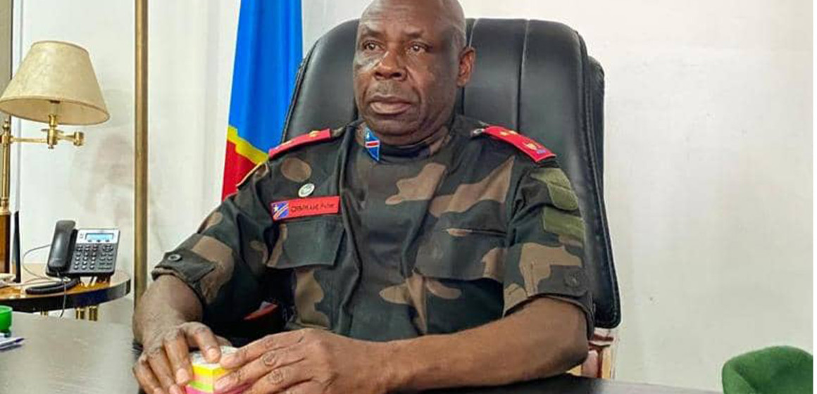 Général-Major Peter Chirimwami, gouverneur du Nord-Kivu (ph infocongo.net)