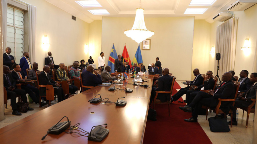 Réunion de sécurité sur la RDC à Luanda