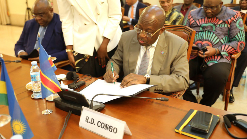 Le VPM Christophe Lutundua Apala, ministre des Affaires étrangères de la RDC