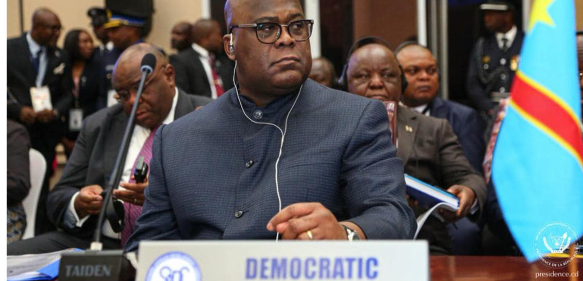 Félix Tshisekedi au sommet extraordinaire de la SADC à Lusaka