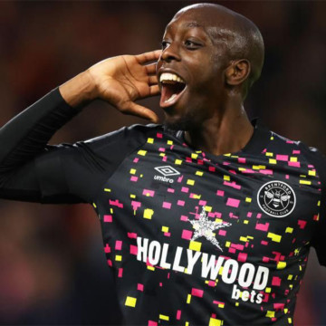 Yoane Wissa, international congolais de Brentford