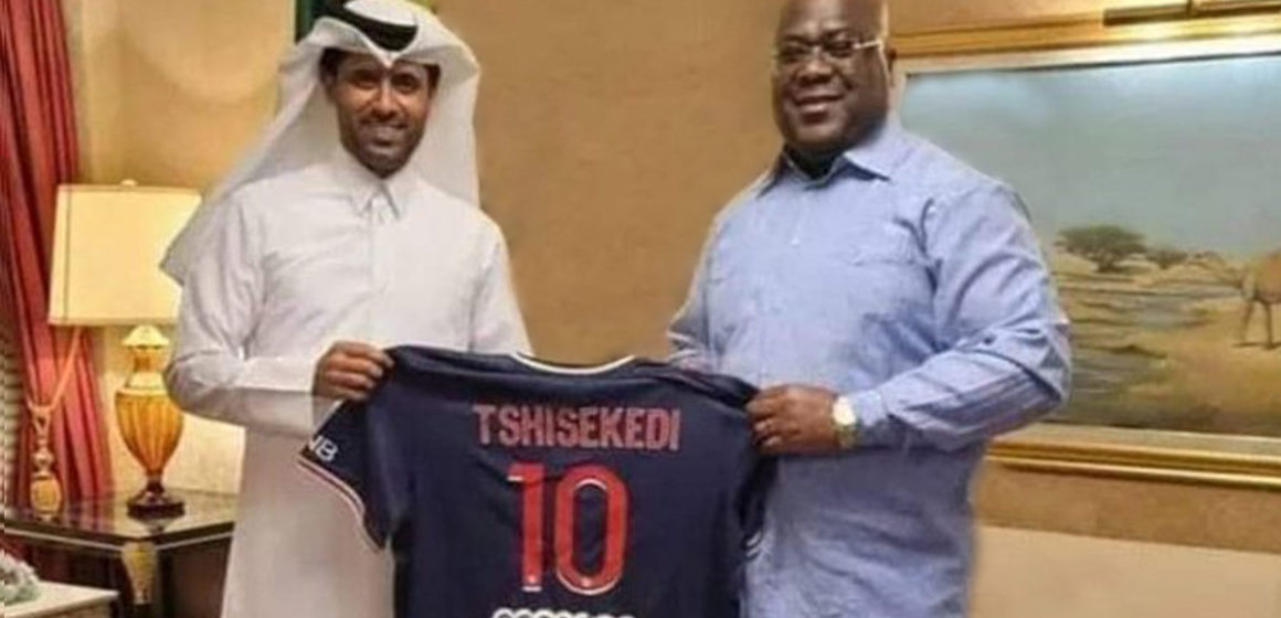 Al-Khelaïfi et le président Tshisekedi