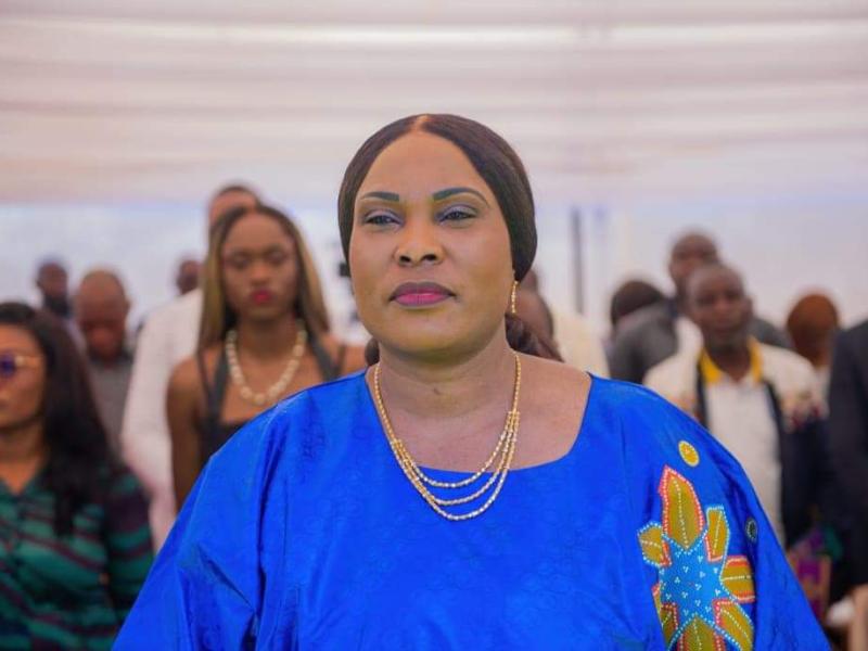 Fifi Masuka Saini  élue Gouverneur de la province du Lualaba