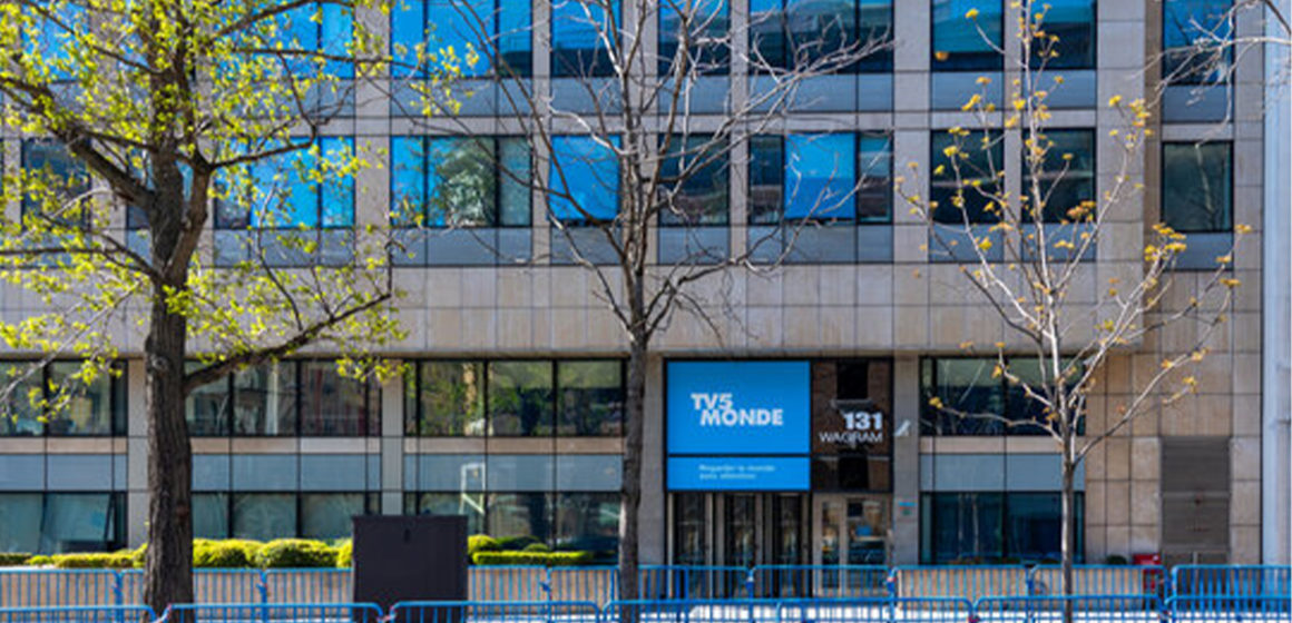 Siège de TV5 Monde à Paris