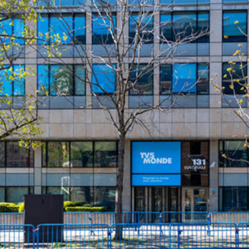 Siège de TV5 Monde à Paris