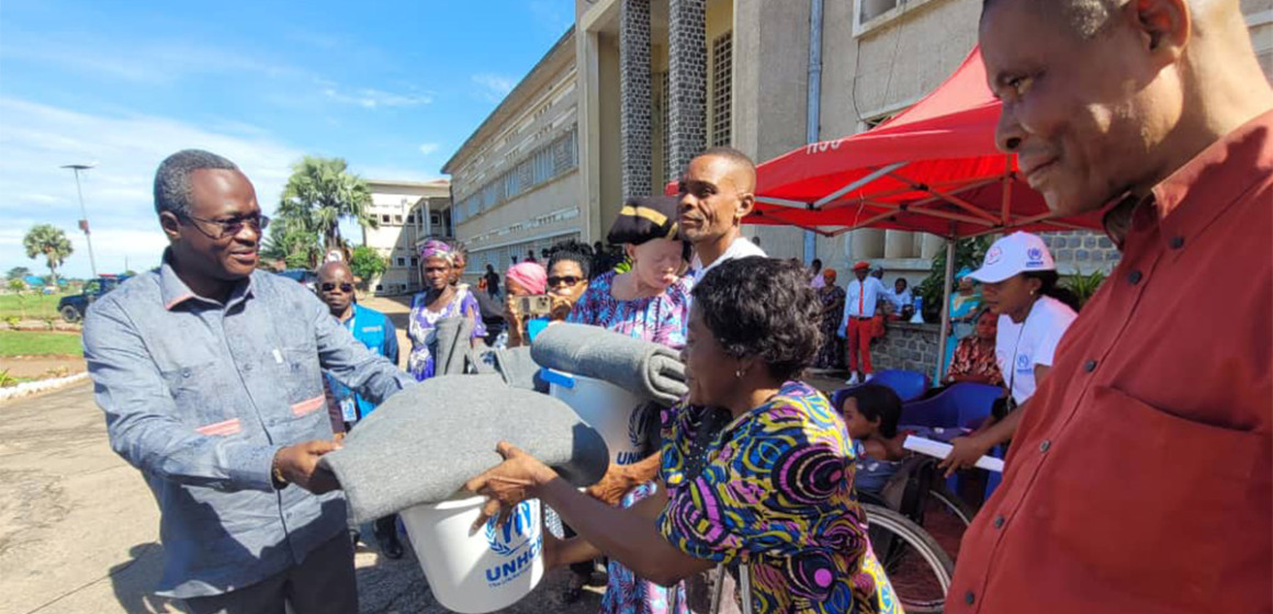 Assistance aux sinistrés des pluies à Kananga par le HCR
