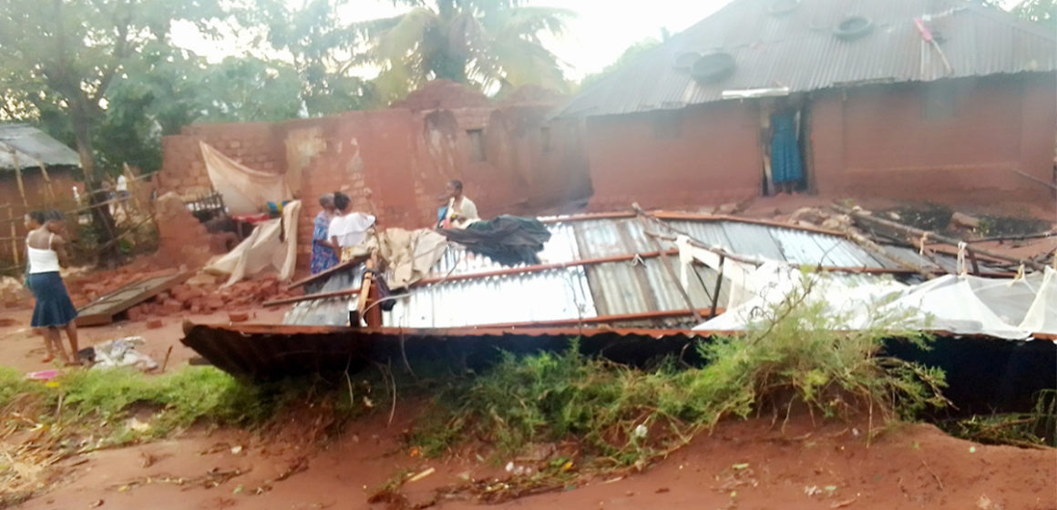 Dégâts de pluie à Tshikapa