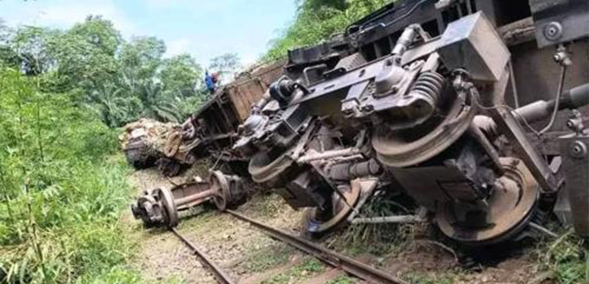 Déraillement d'un train à Ubundu/Tshopo