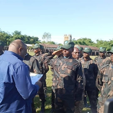 Fin de la formation des commandos à Lwama Kindu