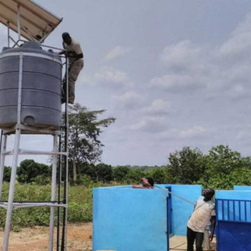 Forage d'eau potable en milieu rural