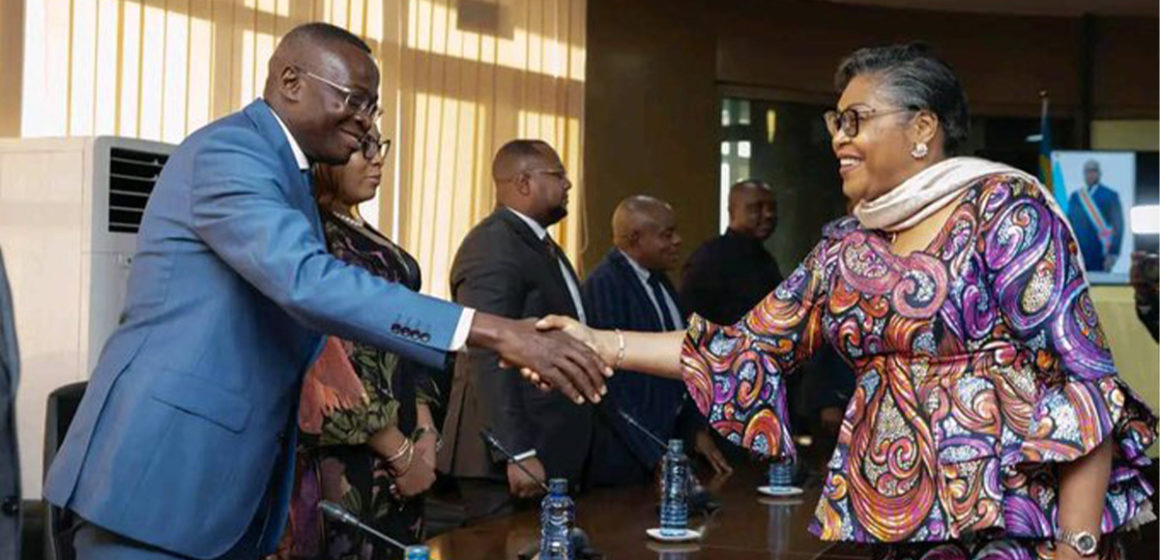 La première minister Suminwa salue le pr Mukoko Samba